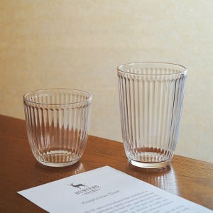 빈티지 투명 홈카페 음료컵 물컵 310ml