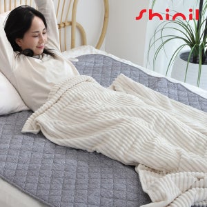 신일 전기요 더블 극세사 온열 전자파없는 2인용 장판 전기매트 SEB-S140GR