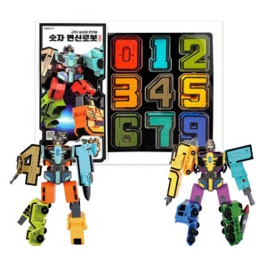 프렌디 대형 숫자변신 합체 로봇 장난감