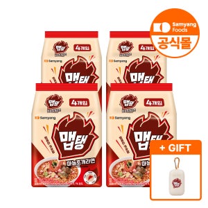 [쿨타월 증정] 삼양식품 맵탱 마늘조개라면 110g, 16개