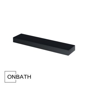 바노테크 1010MAR-500BL 대리석 일자선반 블랙