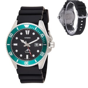 카시오 녹새치 다이버 손목 시계 MDV-106B-1A3VCF