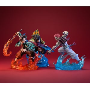 [2월출시3종세트]세가 귀멸의칼날 귀칼 Xross Link 기유 아카자 탄지로 무한성편