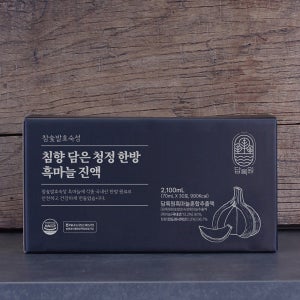 [1+1]담록원 흑마늘즙 참숯발효숙성 30포 침향 담은 청정 한방 흑마늘진액