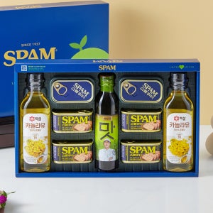 [CJ 추석 선물세트] 스팸 복합 1호 네이버 에디션 x4입 [BOX]