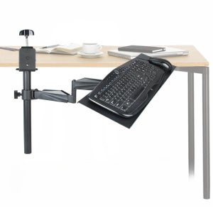 키보드암 거치대 브라켓 트레이 접이식 벽걸이 브래킷 암 키보드 산업용 받침대 마우스 장비