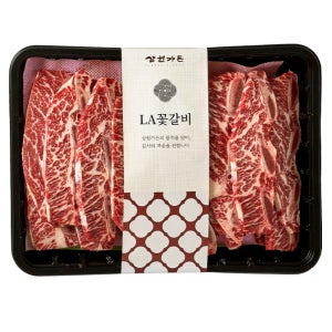 4kg 삼원가든 프라임 LA갈비 2kg + 2kg +소스 명절 LA꽃갈비