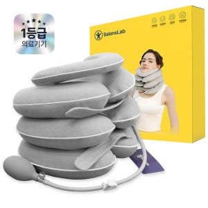 밸런스랩 목견인기 거북목 교정기 목보호대
