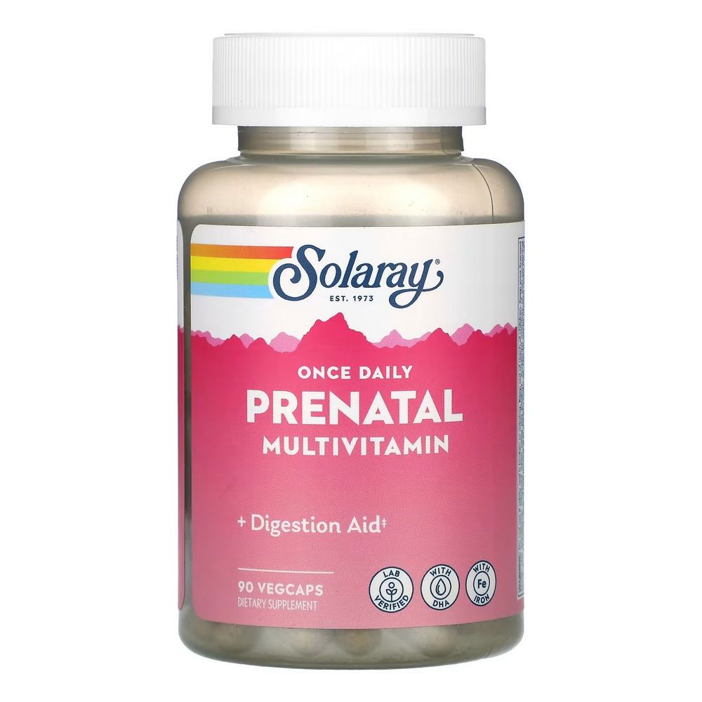 솔라레이 원스<b>데일리 프리네이탈 멀티</b>비타민 90베지캡스