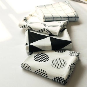 150cm 대폭 최고급 극세사 천원단 블랙 시리즈 4종