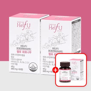 [2+1] 에스트로겐 갱년기 여성 호르몬 영양제 회화나무 60정, 3개