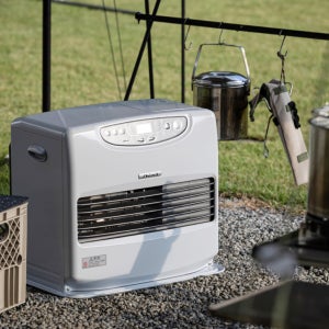 신일 팬히터 1200 스틸화이트 캠핑 이동식 석유히터 등유난로