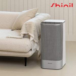 신일 가정용 온풍기 리모컨 사무실 전기 난방기 업소용 PTC 히터 터치 풀스크린 무드라이트