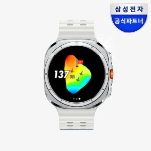 삼성 갤럭시 워치 울트라2025 골프 에디션 (보이스캐디 이용권 포함) 티타늄 화이트, 47mm, LTE