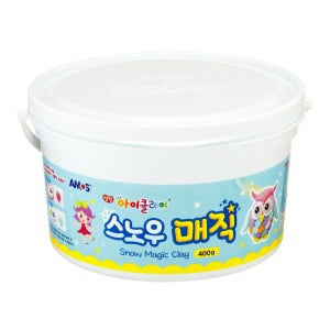 아모스 탱탱 아이클레이 스노우 매직 400g