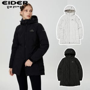 아이더 경량패딩 역시즌 여성 써모락 튜브 미들 구스다운 자켓