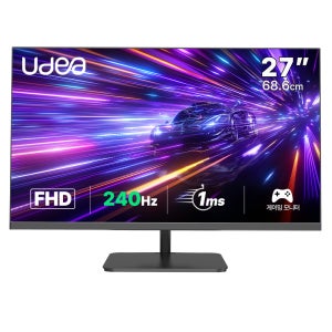 제이씨현 유디아 LK2736IT 240Hz 68cm(27인치) 1ms 게이밍 모니터 무결점