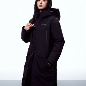 [디스커버리] 여성 베르겐 베르텍스 구스다운 롱패딩 (BLACK) DWDJ7V056