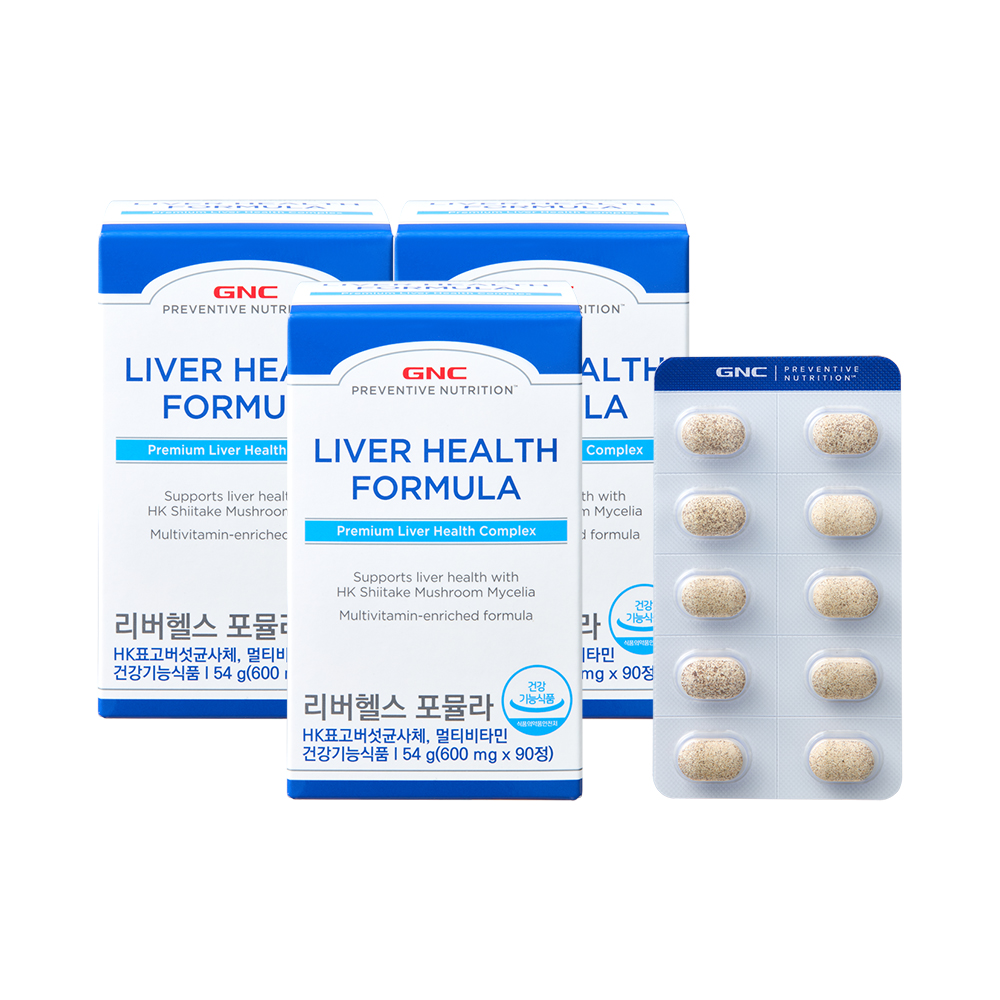 GNC <b>리버헬스</b> 포뮬라 90정, 3개