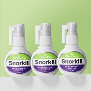 [내일배송] 스노킬 스프레이액(잔탄검) 3개 코골이 방지 스프레이 테라슬립 코골이완화 남성 여성 40ml