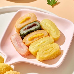 추석선물세트 프리미엄 웰빙간식 제주 꿈파네 찰바 1호 떡선물세트 50g x 24개입