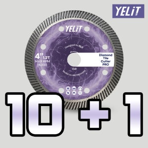 옐릿 타일날 프로 105mm 다이아몬드 터보 커터 그라인더날