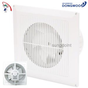 국산 벽부식 후면개방형 환풍기 20DRC (설치 250x250) 저소음 슬림형 환기팬