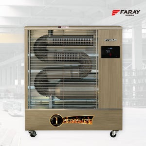 화레이 국산 전기 원적외선튜브히터 돈풍기 곱창난로 3상 380V 99㎡, 10320kcal