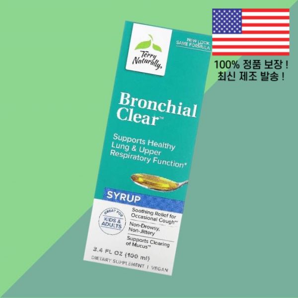 <b>테리</b> 내추럴 클리어 시럽 3.4온스 100ml Terry Naturally