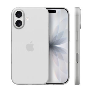 제트스킨 지문방지 나노슬림 생폰 케이스 반투명 매트 무광 화이트, 아이폰17