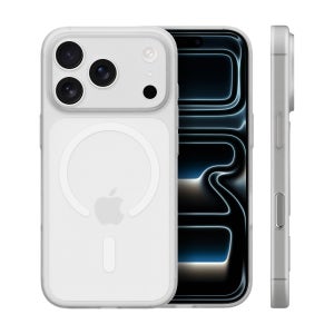 제트스킨 나노슬림 맥세이프 변색 없는 생폰 케이스 화이트, 아이폰17 프로 맥스