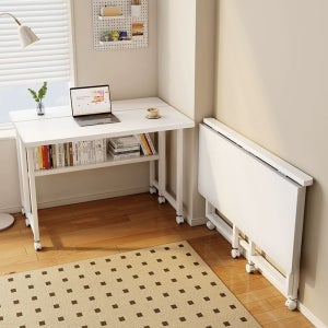 이동식 접이식 책상 노트북 공부 공간활용 사각 테이블