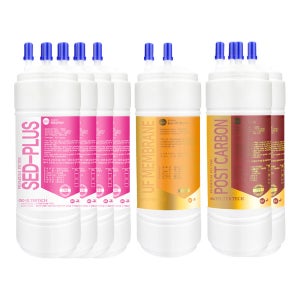 LG정수기 J611SS34 1년세트 필터테크 정수기필터호환 프리미엄플러스 단방향 5인치 (UF)