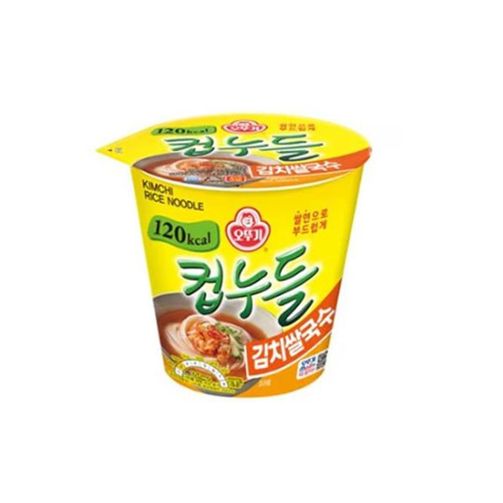 one컵라면 컵누들 김치 쌀국수 1박스 38.4gx6개입 오뚜기