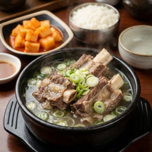 금왕갈비탕 2.7kg (갈비 700g이상) 3인분 이상 김치 깍두기 포함