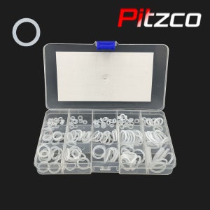 피츠코 고열 고무 오링 세트 15종 225PCS 실리콘링 고무링 오일링 패킹 바킹