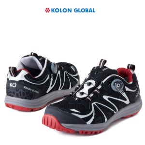 코오롱글로벌 여자 물류 발볼넓은 피로no 다이얼 고급 작업 안전화 일신발 논슬립