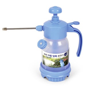 자동압축분무기1.2L / 1.8L 원예 조경 화분 분사기 방역 농약 세차폼건 압축