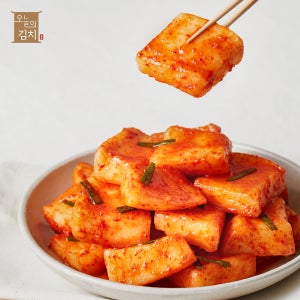 오늘의김치 ALL국내산 HACCP 아삭한 국밥집 석박지 2kg, 3kg