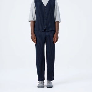 옴므플리세 이세이미야케 단추 베스트 JE511