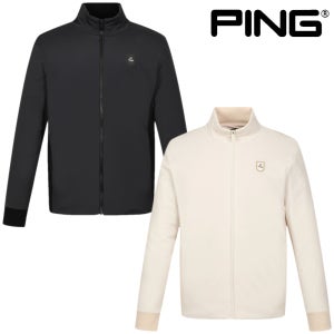 핑 골프웨어 남성 골프 점퍼 우븐 니트 가디건 시보리 경량 스윙 자켓 어패럴 E3JP282