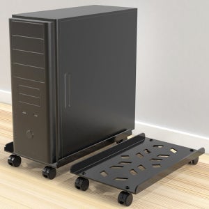 이동식 스텐 컴퓨터받침대 데스크탑거치대