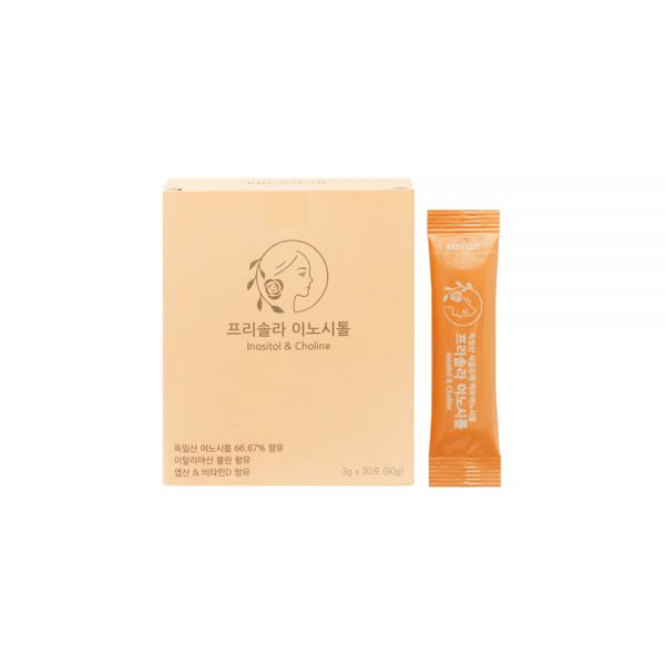 <b>프리솔라</b> 콜린 이노시톨 미오이노시톨 비타민D 엽산 임신준비 유기농 이눌린