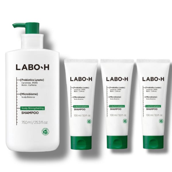 라보에이치 탈모증상완화 두피강화 샴푸 750ml +100ml(증정품3개)