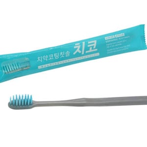 일회용칫솔 치코 치약코팅칫솔 100개
