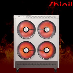신일 4구 하이라이트 대형 전기히터 난로 업소용 공업용 사무실 공장 난방기