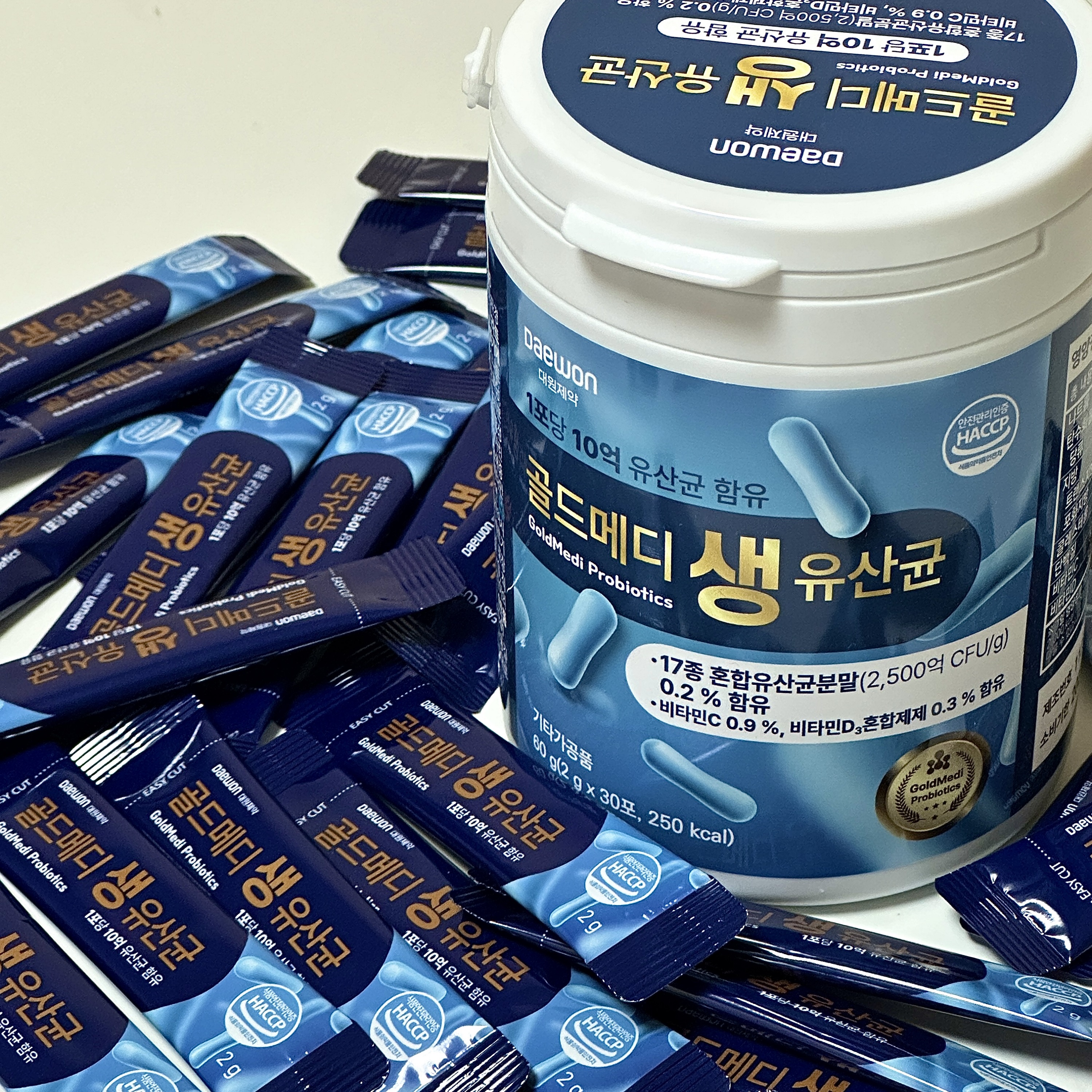 (2개) 대원제약 골드메디 생<b>유산균</b> 30포 온<b>가족 유산균</b>