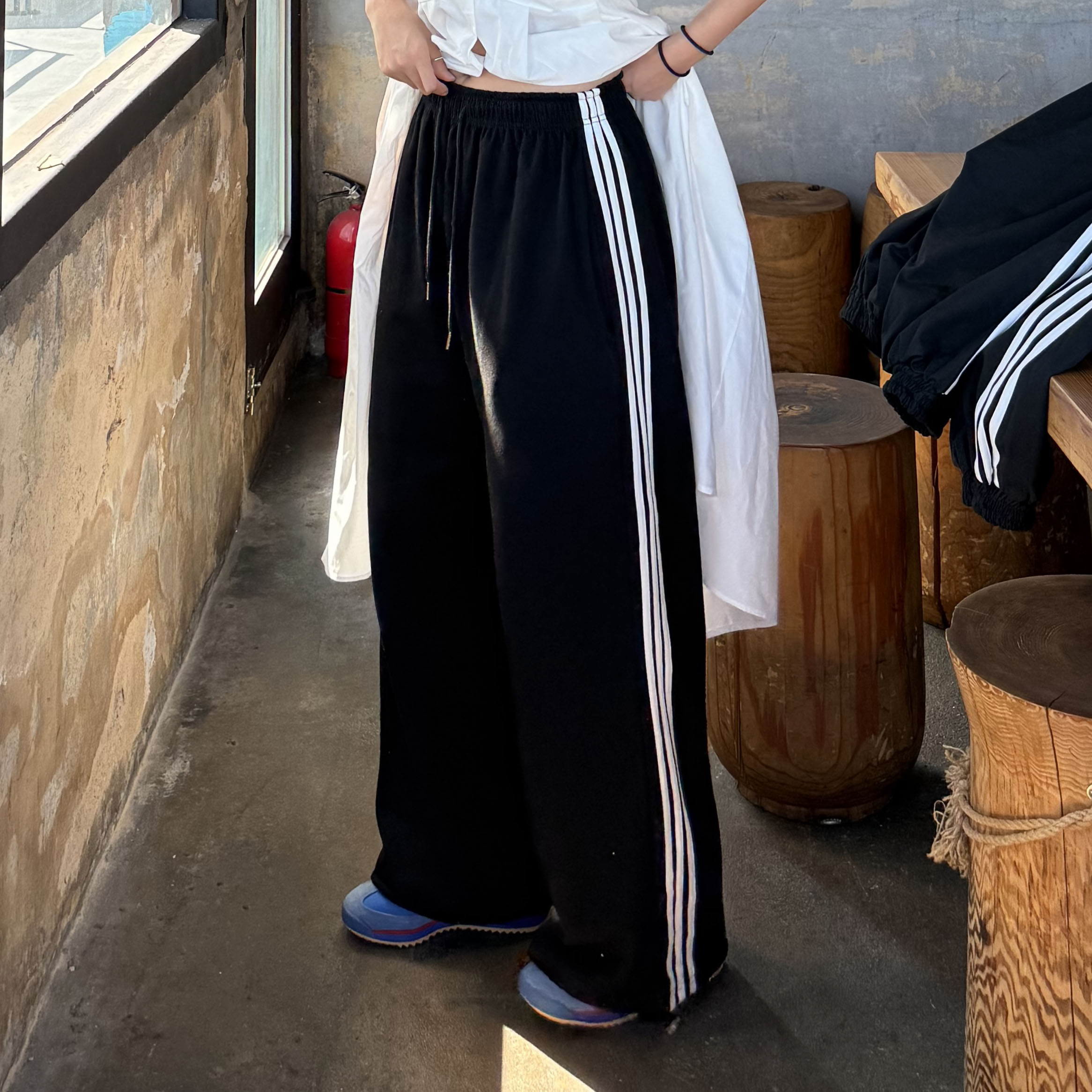 투웨이플레이팬츠 트랙팬츠 여성조거