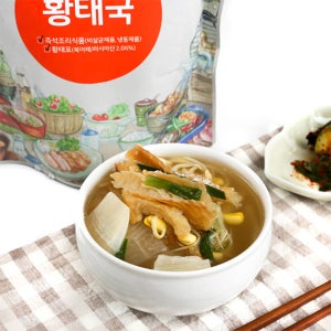 1인 한끼 국내산 해장 황태국 간편식 500g