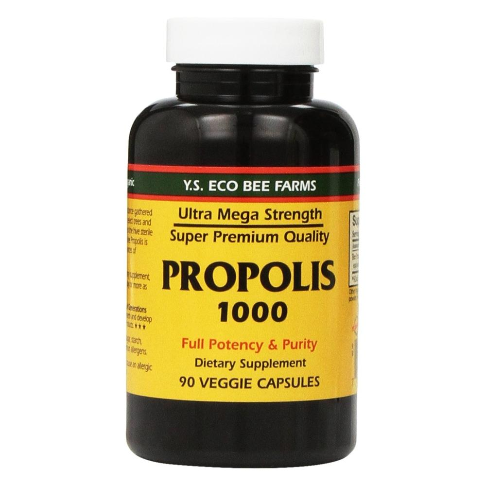 <b>YS</b> <b>에코비팜</b> 꿀벌 프로폴리스 500mg 90 베지캡슐 x2팩
